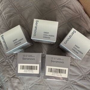 NEW Seranova Deep Collagen Cream. Unopened & sealed. 5-pack bundle.